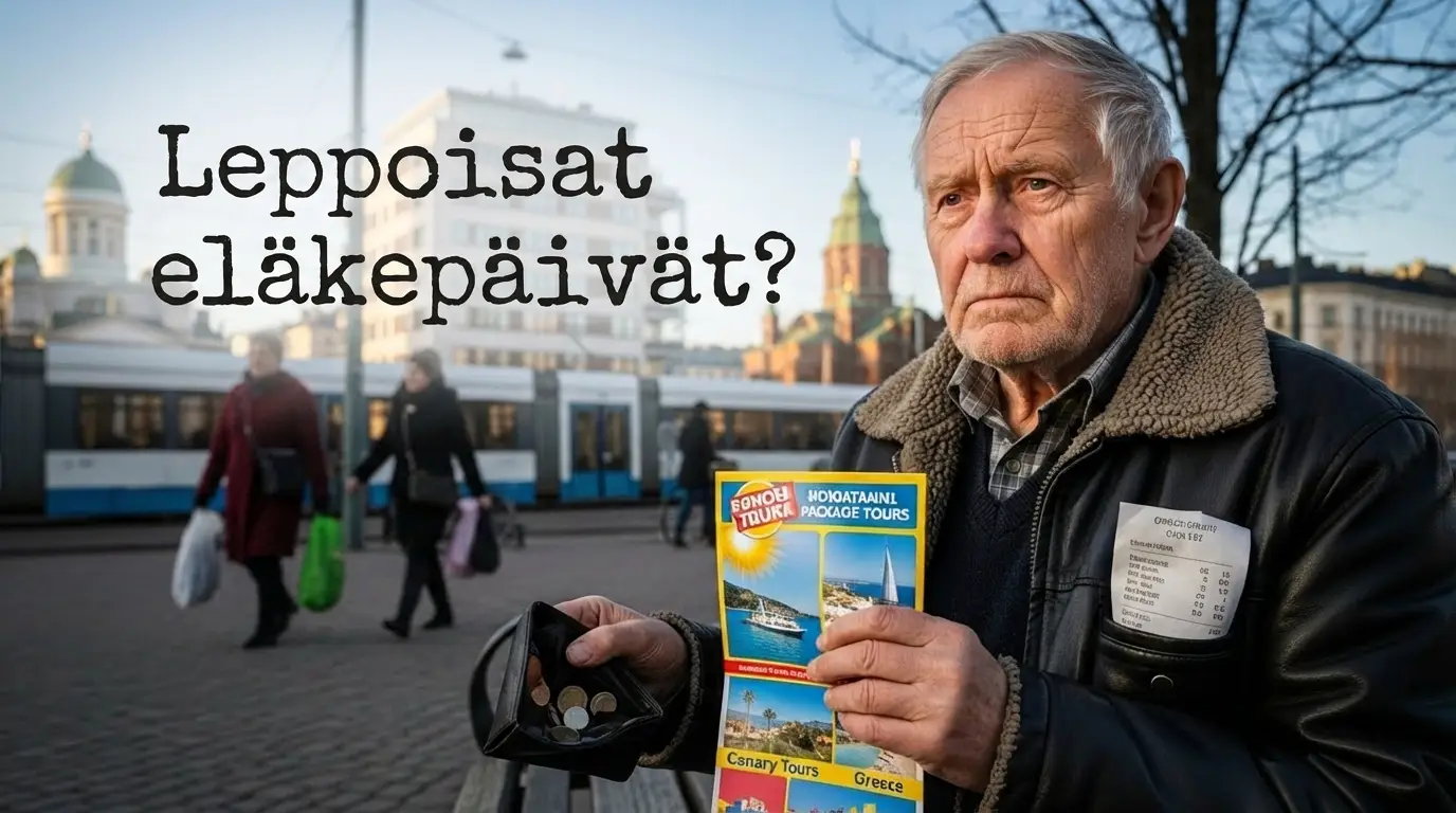 Eläke ei ehkä riitä leppoisiin eläkepäiviin