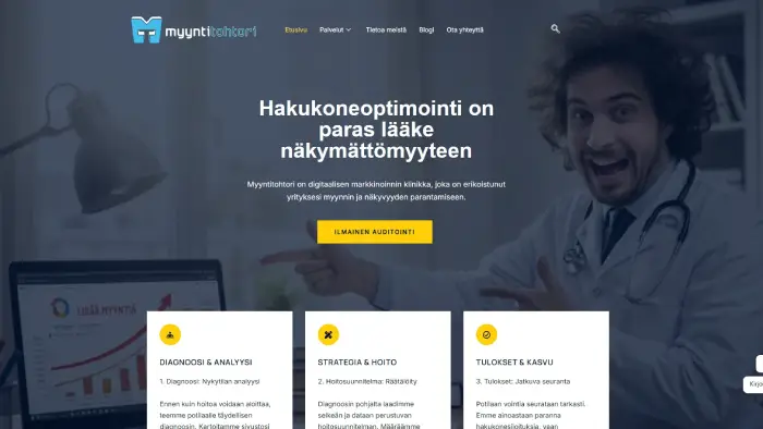 nykyaikaista digitaalista markkinointia myyntitohtori nykyaikainen digitoimisto